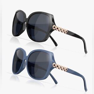 LianSan 2PCS Bifocal Reading Sunglasses